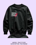 Adult Sweatshirt - Train Grow Connect in Black
