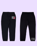 Youth Sweatpants - Train Grow Connect Logo in Black